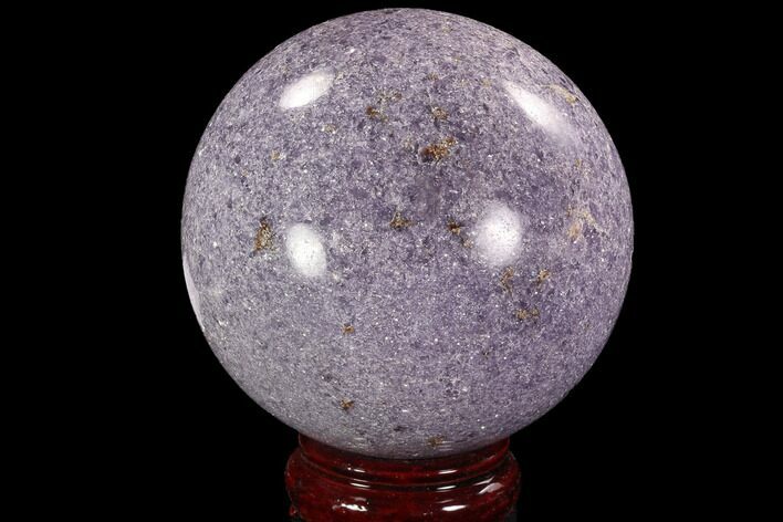 Sparkly, Purple Lepidolite Sphere - Madagascar #94080